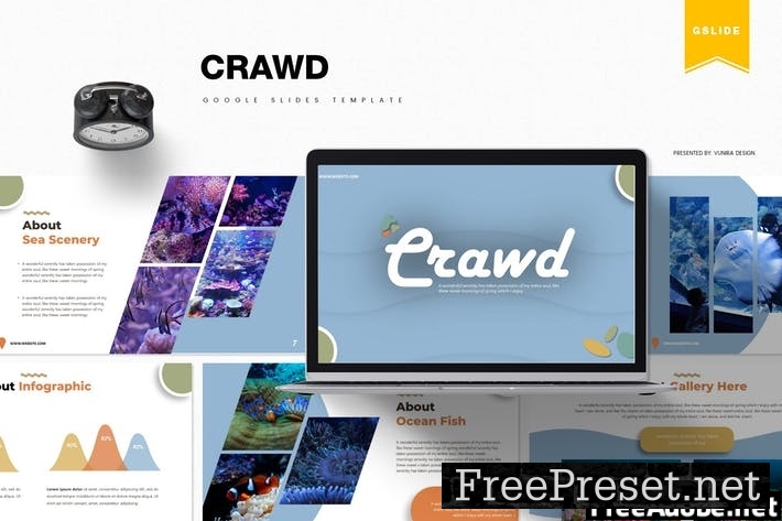 Crawd | Google Slides Template F8YCMU3