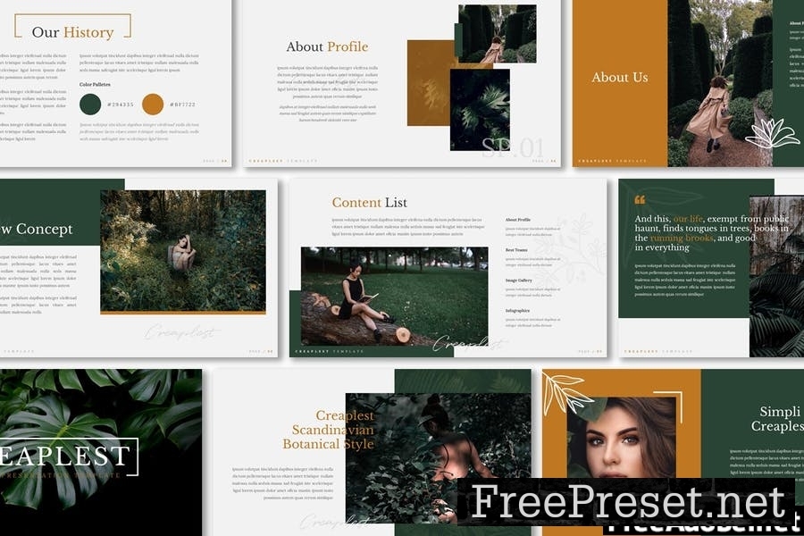 Creaplest - Presentation Template