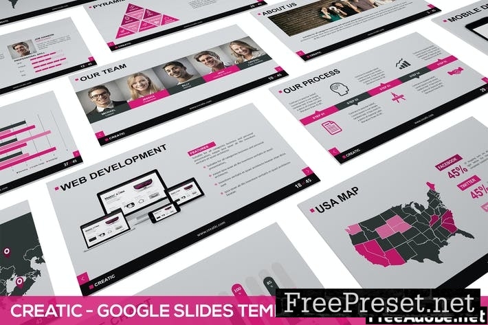 Creatic Google Slides Template 8YNTEJ