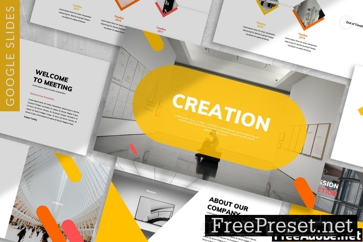 Creation - Business Google Slide Template ZQ3WUM4