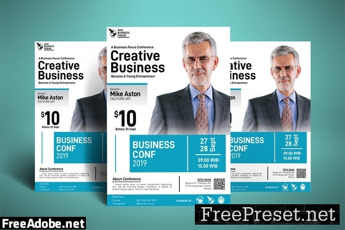 Creative Business Coaching Poster UVE83B2