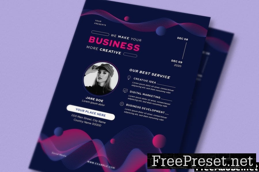 Creative Business Flyer Set