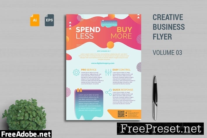 Creative Business Flyer Template Vol. 03 TN9Q5G9