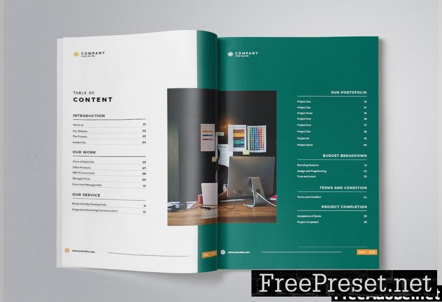 Creative Company Proposal Indesign Template