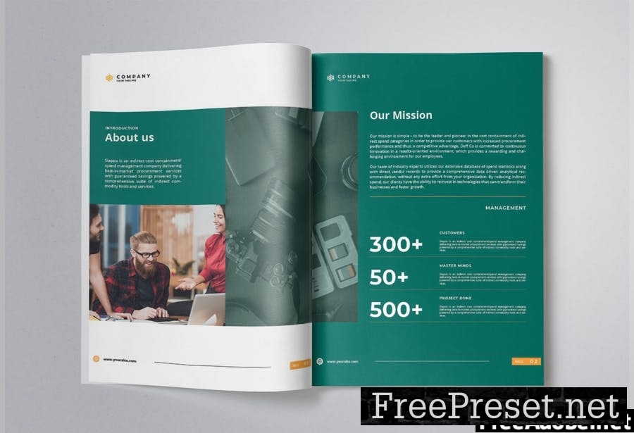 Creative Company Proposal Indesign Template