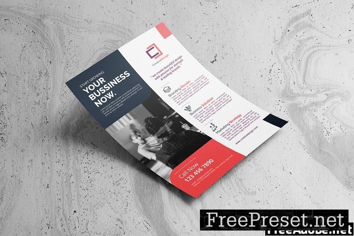 Creative Corporate Flyer Template LLCFBRM