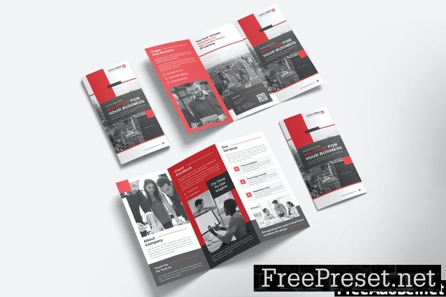 Creative Corporate Trifold Brochure