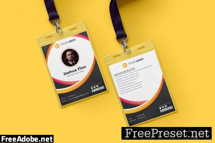 Creative ID Card Template P4T77E3