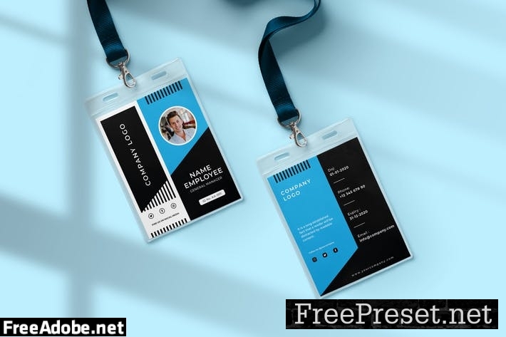 Creative ID Card Template 62YGDDY