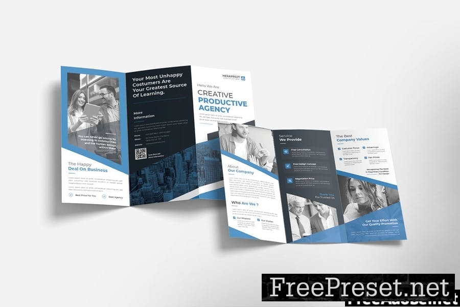 Creative Productive – Trifold Brochure