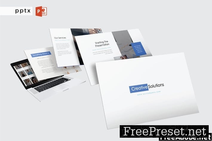 CREATIVE SOLUTIONS - Powerpoint V572 R69BRPQ