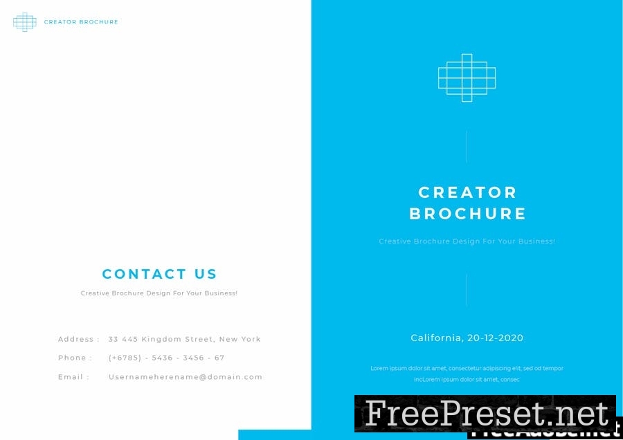 Creator Theme Brochure