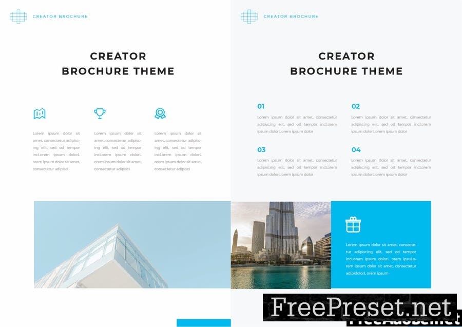 Creator Theme Brochure