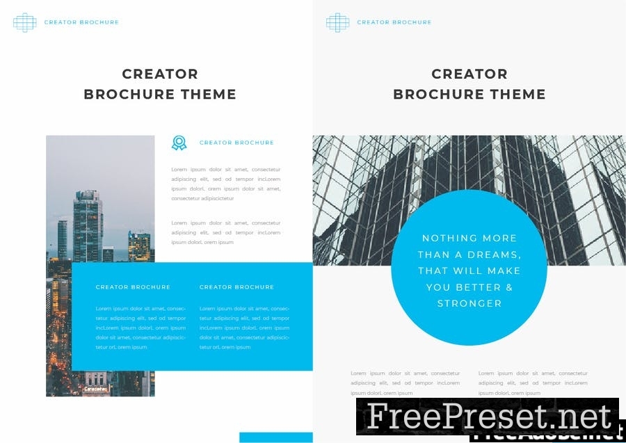 Creator Theme Brochure