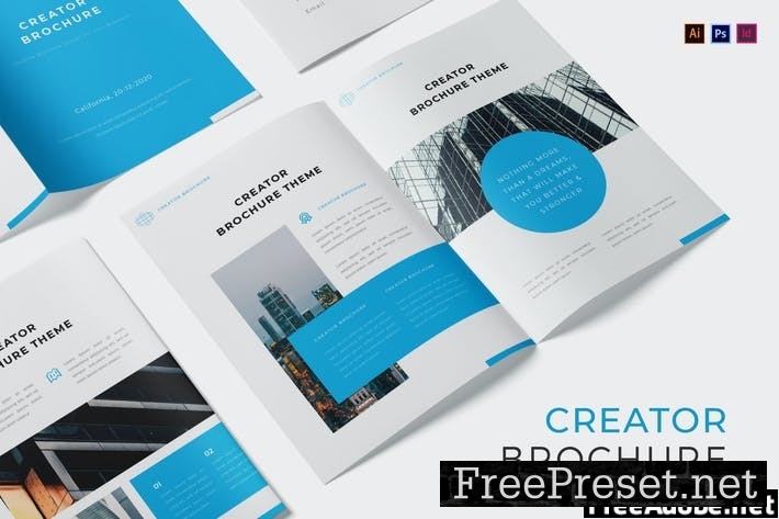 Creator Theme Brochure XDDZVR7