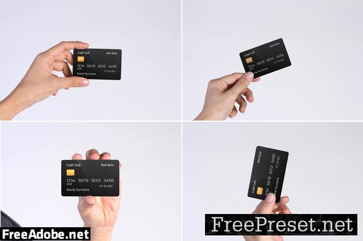 Credit Card Mock Up 73TE87