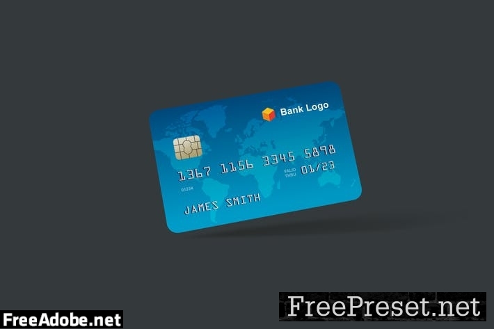 Credit Card Mockups EFVS2NA