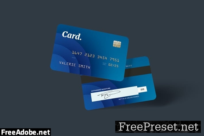 Credit Card Mockups GU6MTE3