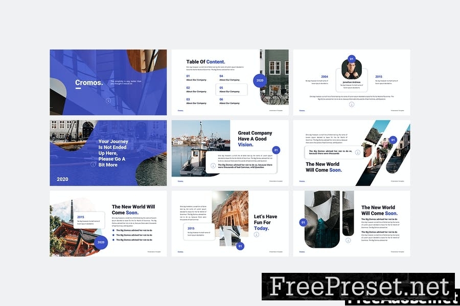 Cromos - Modern PowerPoint Template