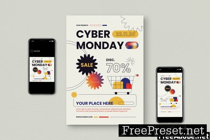 Cyber Monday Flyer GN7A7MU