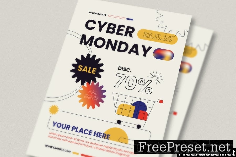 Cyber Monday Flyer