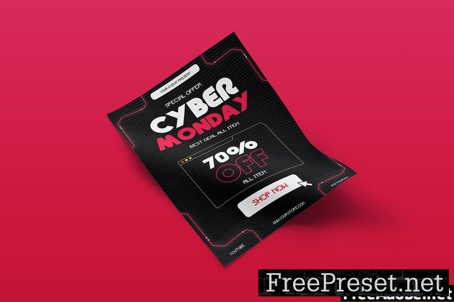 Cyber Monday Flyer Template Vol. 01