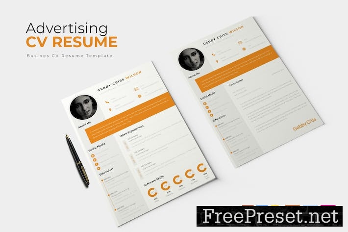 Preview image 1 for Advertising | CV & Resume