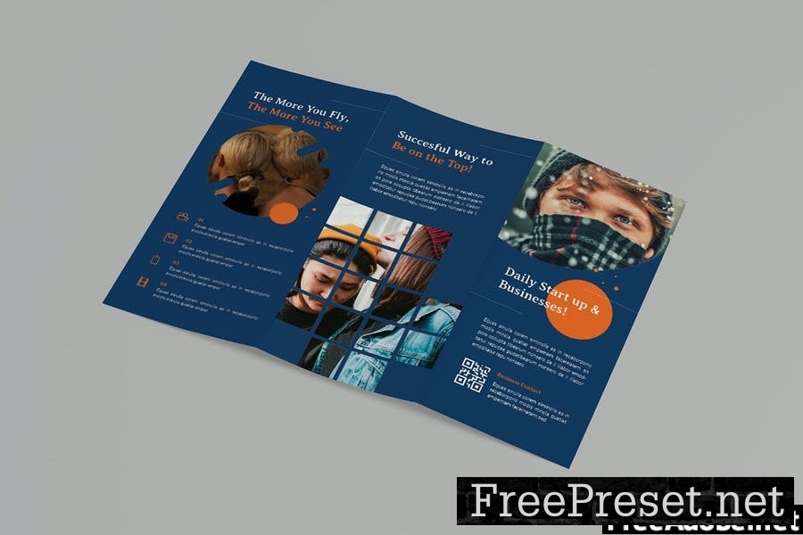 Daily Start Up | Trifold Brochure