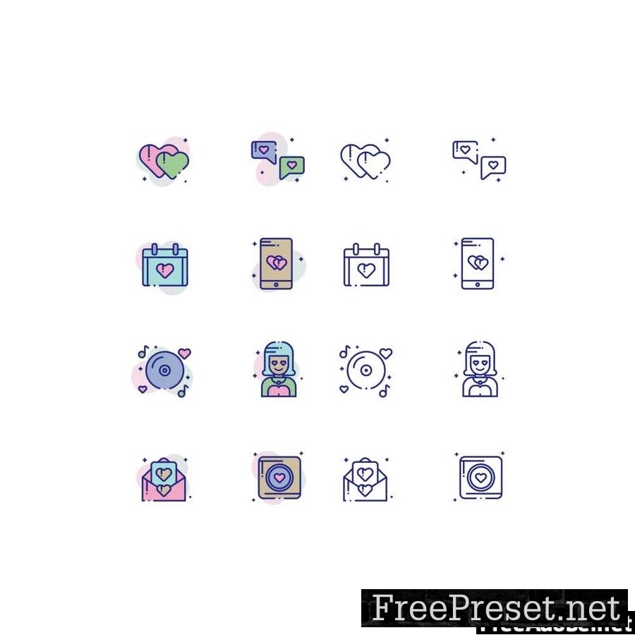 Date Night Icon Pack