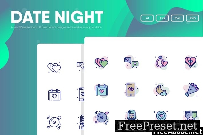 Date Night Icon Pack PRXQE9P