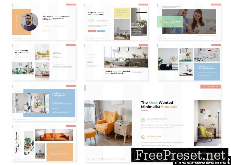 D'Coresly | Presentation Template