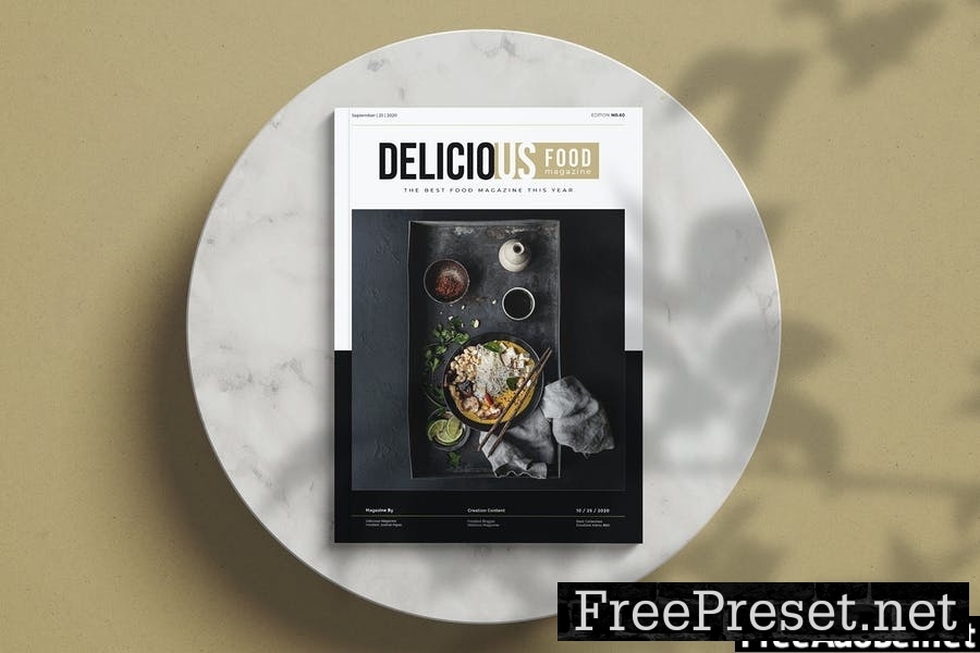 Delicious Food - Magazine