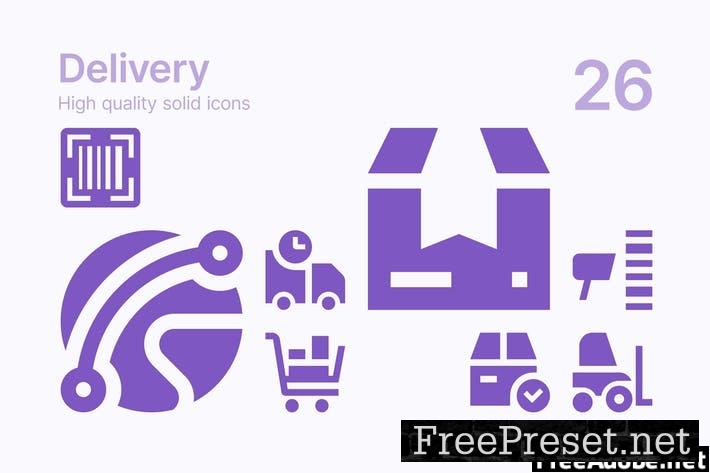 Delivery Icons PBUR9SF