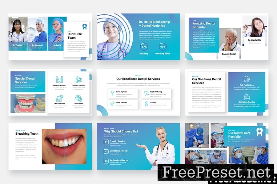 Dentiza - Dentist Powerpoint Template