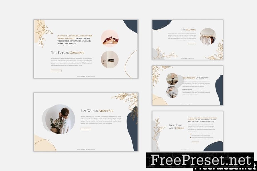 Derion - Presentation Template