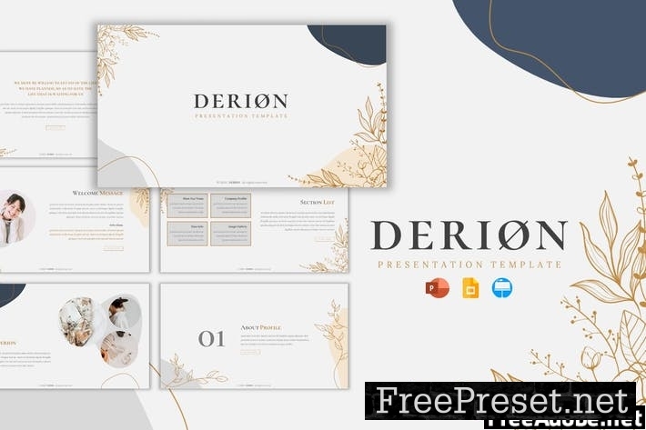 Derion - Presentation Template 54WRPCA