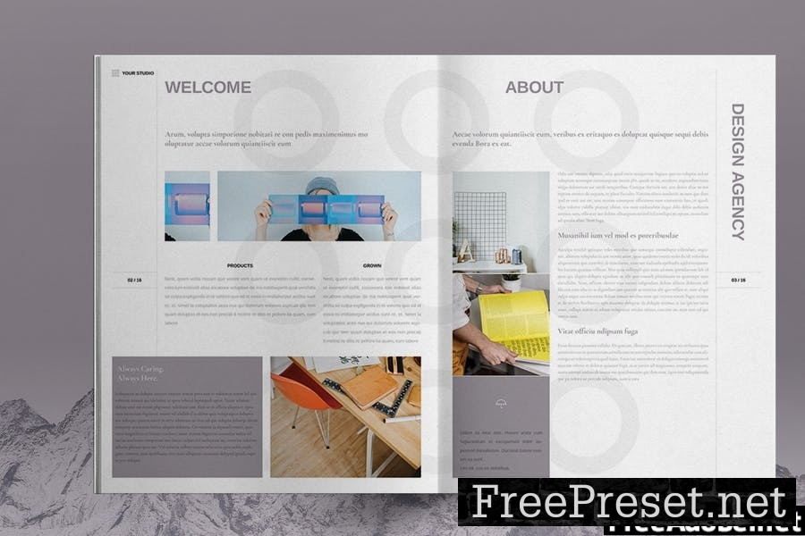 Design Agency Portfolio Template