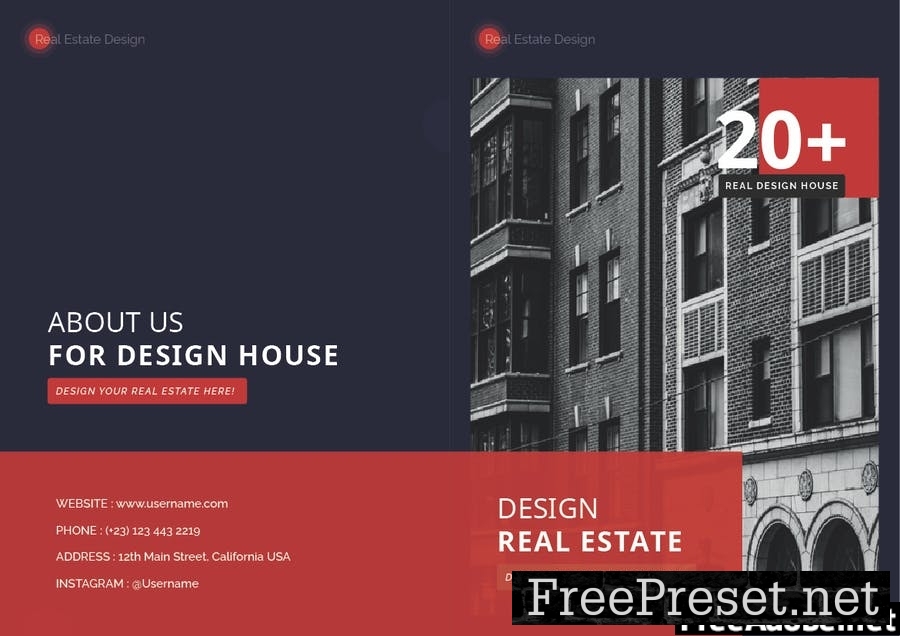 Design Real Estate Brochure BHWHEWD