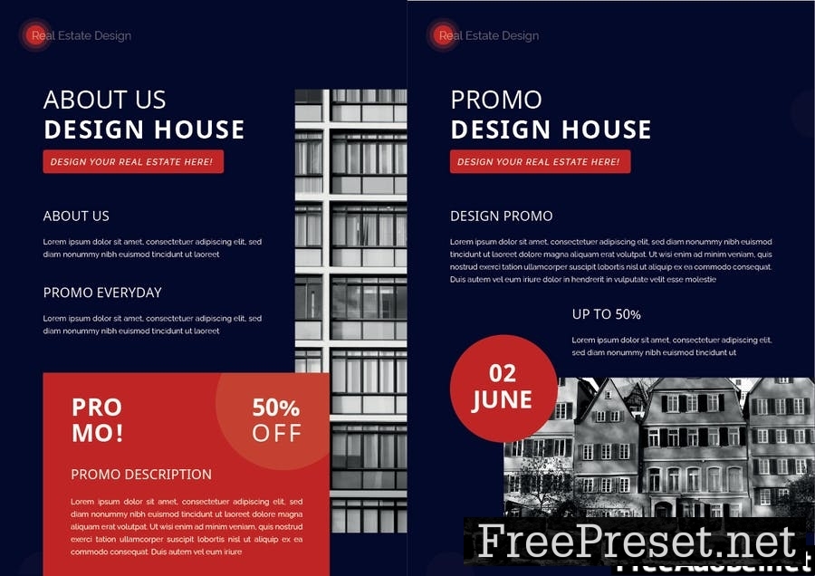 Design Real Estate Brochure BHWHEWD