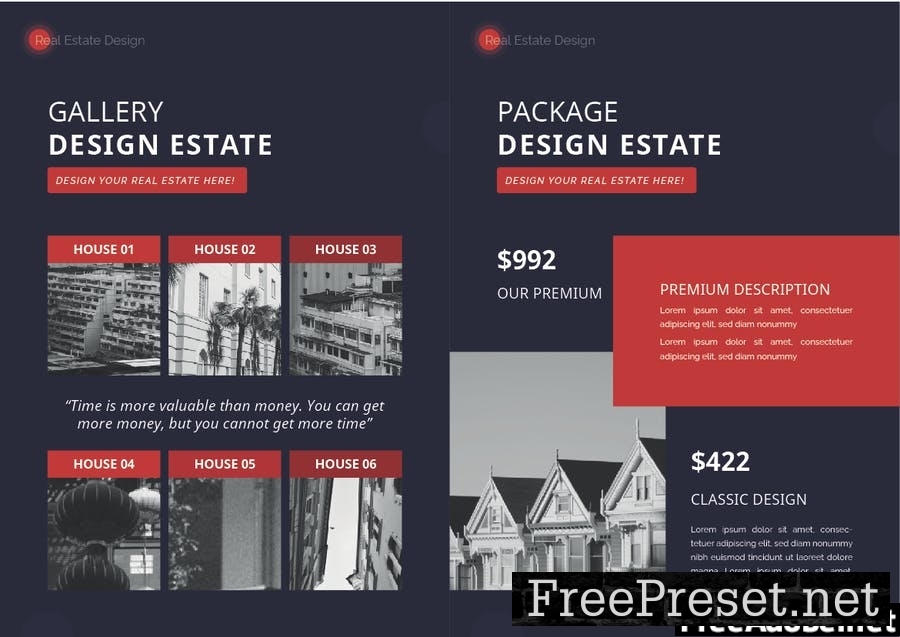 Design Real Estate Brochure BHWHEWD