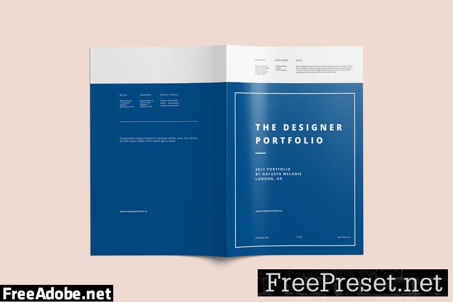 Designer Portfolio Template