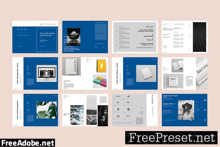 Designer Portfolio Template