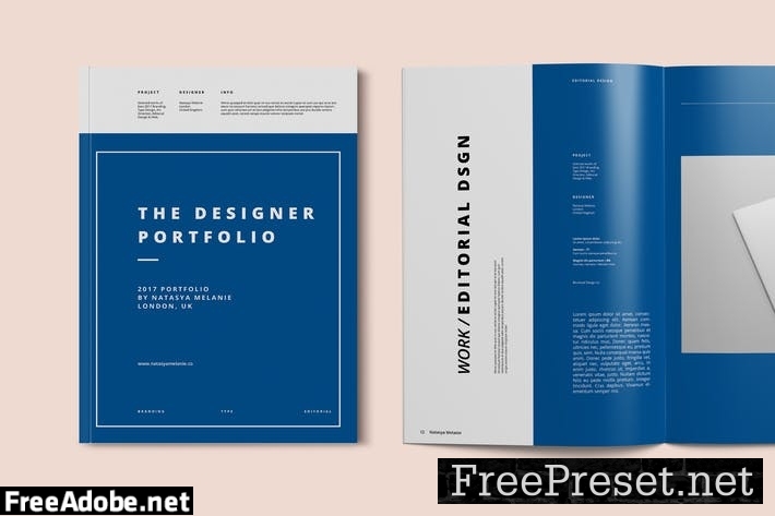 Designer Portfolio Template QZD64XR