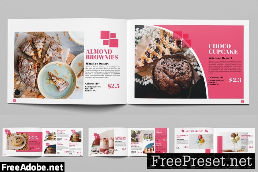 Dessert Menu Template 38MG5RA