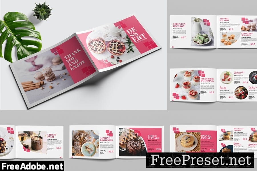 Dessert Menu Template 38MG5RA