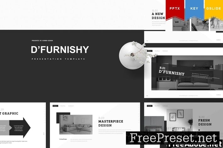 D'Furnishy | Presentation Template 6JS952J