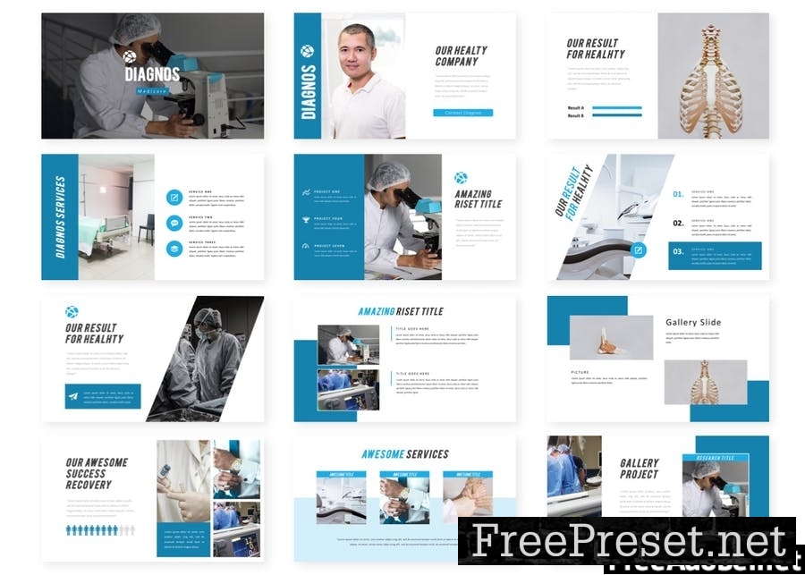 Diagnos - Presentation Template QUEW7ER