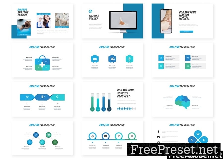 Diagnos - Presentation Template QUEW7ER