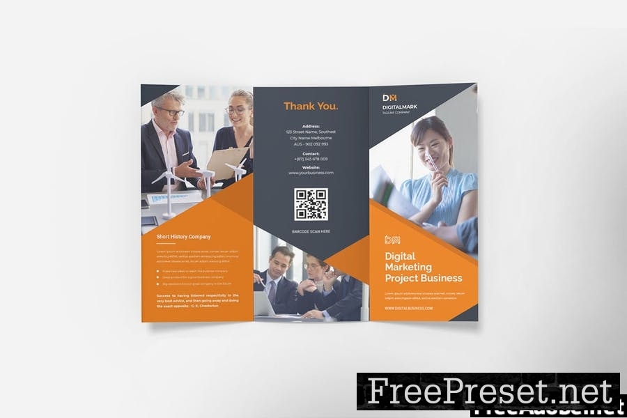 Digital Marketing – Trifold Brochure