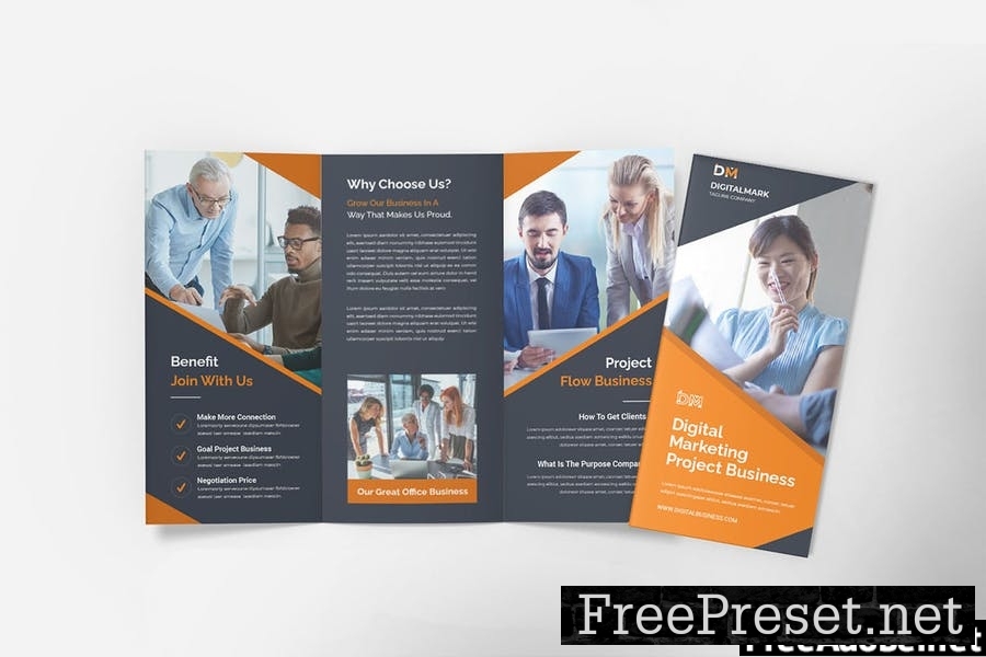 Digital Marketing – Trifold Brochure